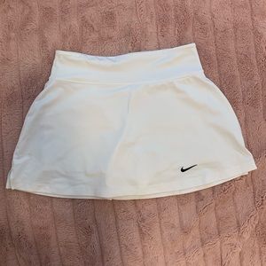 white nike skirt